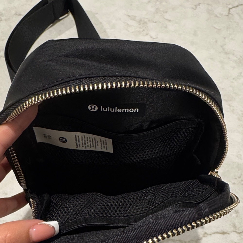 lululemon athletica Black Crossbody Bag with Gold Accents - Picture 5 of 6